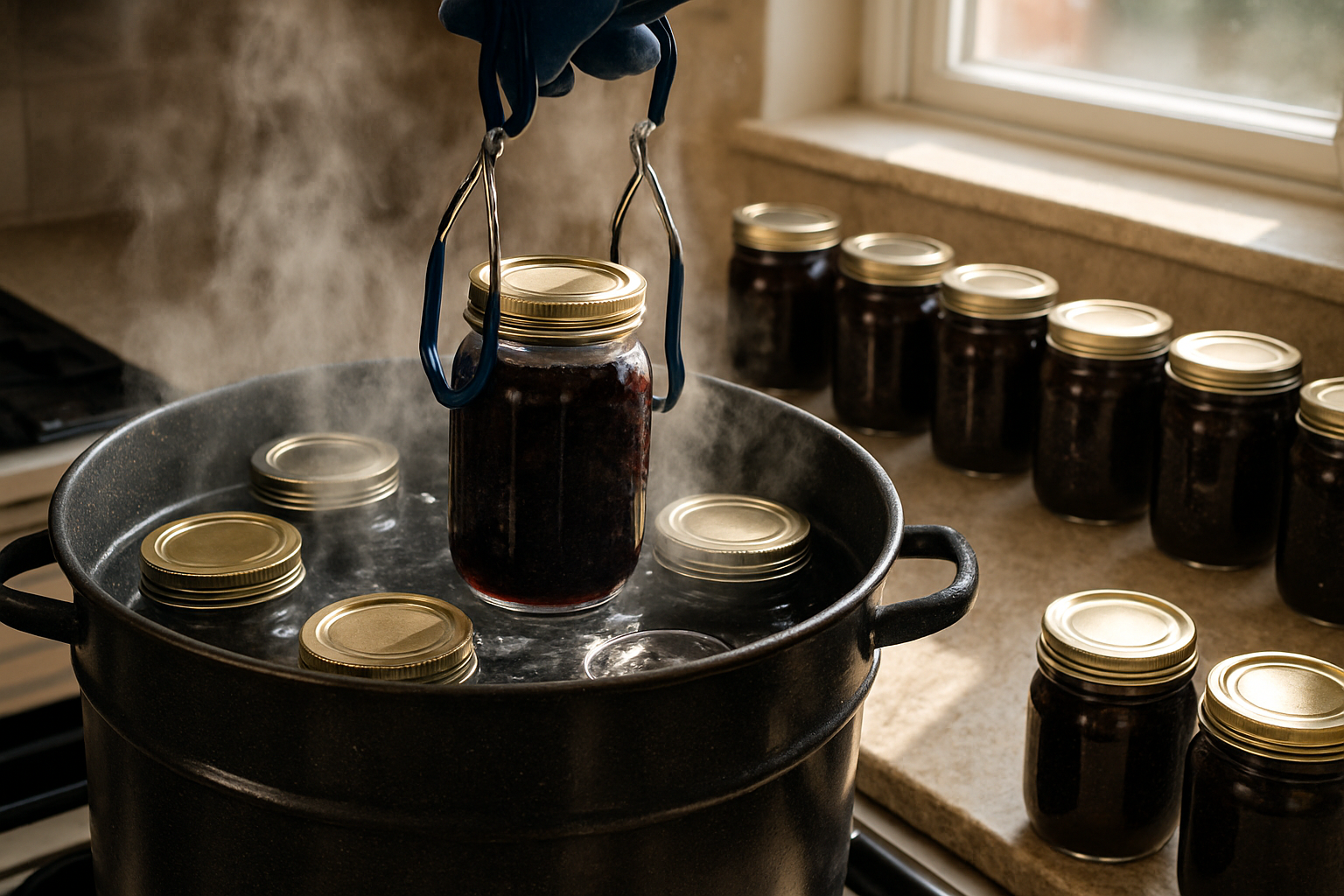 Canning Mulberries: The Water Bath Method for Complete Beginners