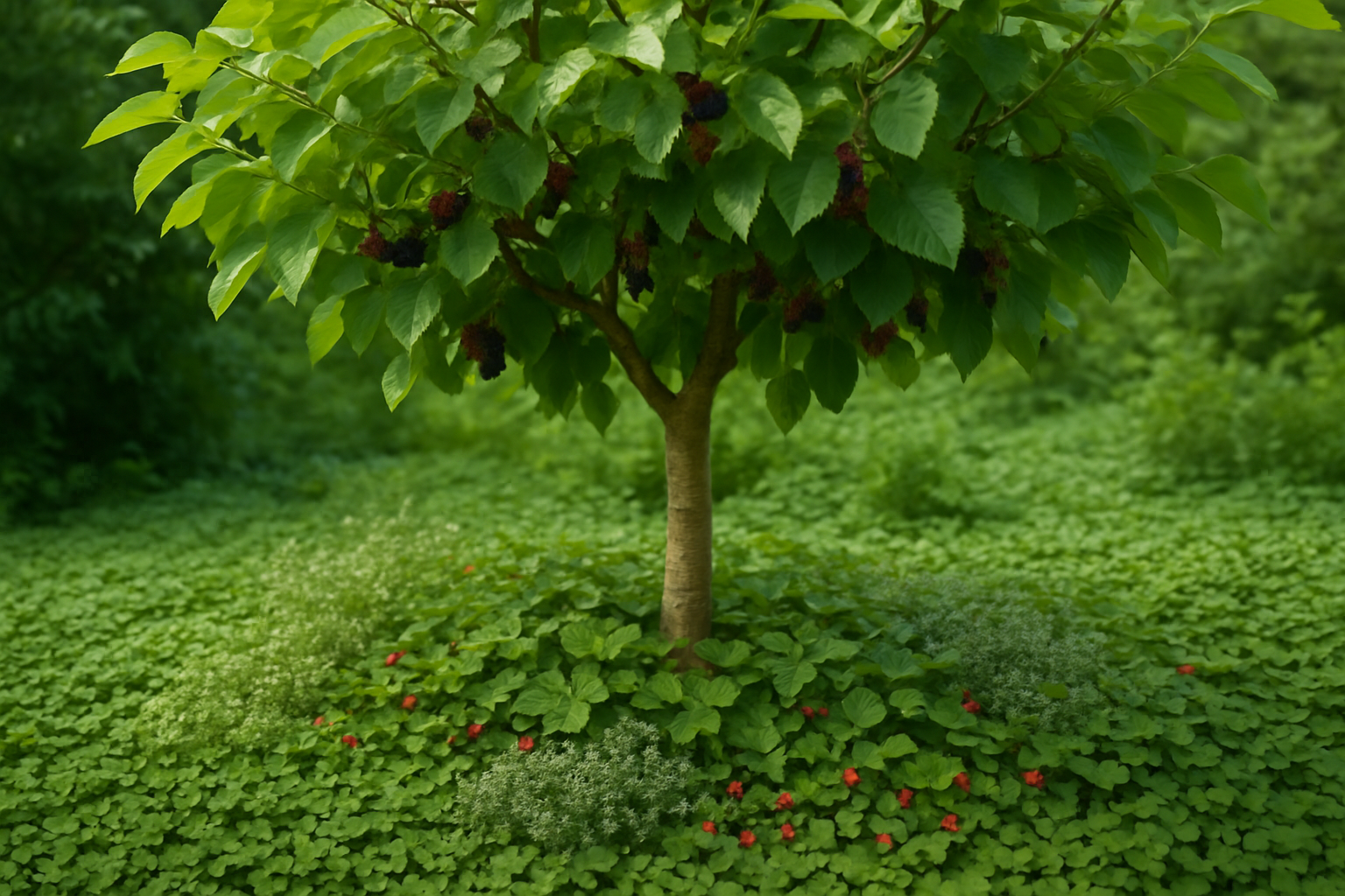 Ground Cover Under Mulberry Trees: Smart Solutions for the Bare Dirt Problem
