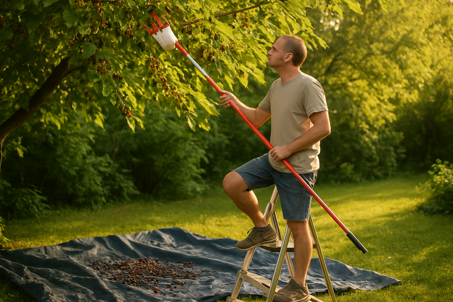 How to Harvest Mulberries From a Tall Tree: Safe Techniques That Actually Work