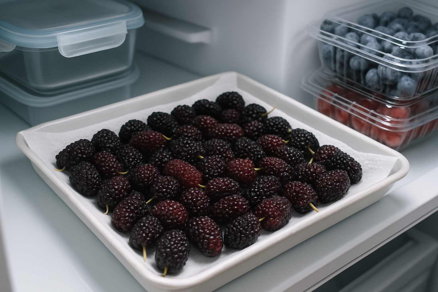 How to Store Fresh Mulberries So They Last More Than Two Days