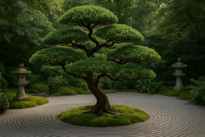 Japanese-Inspired Mulberry Garden Design: Beauty and Fruit on a Budget