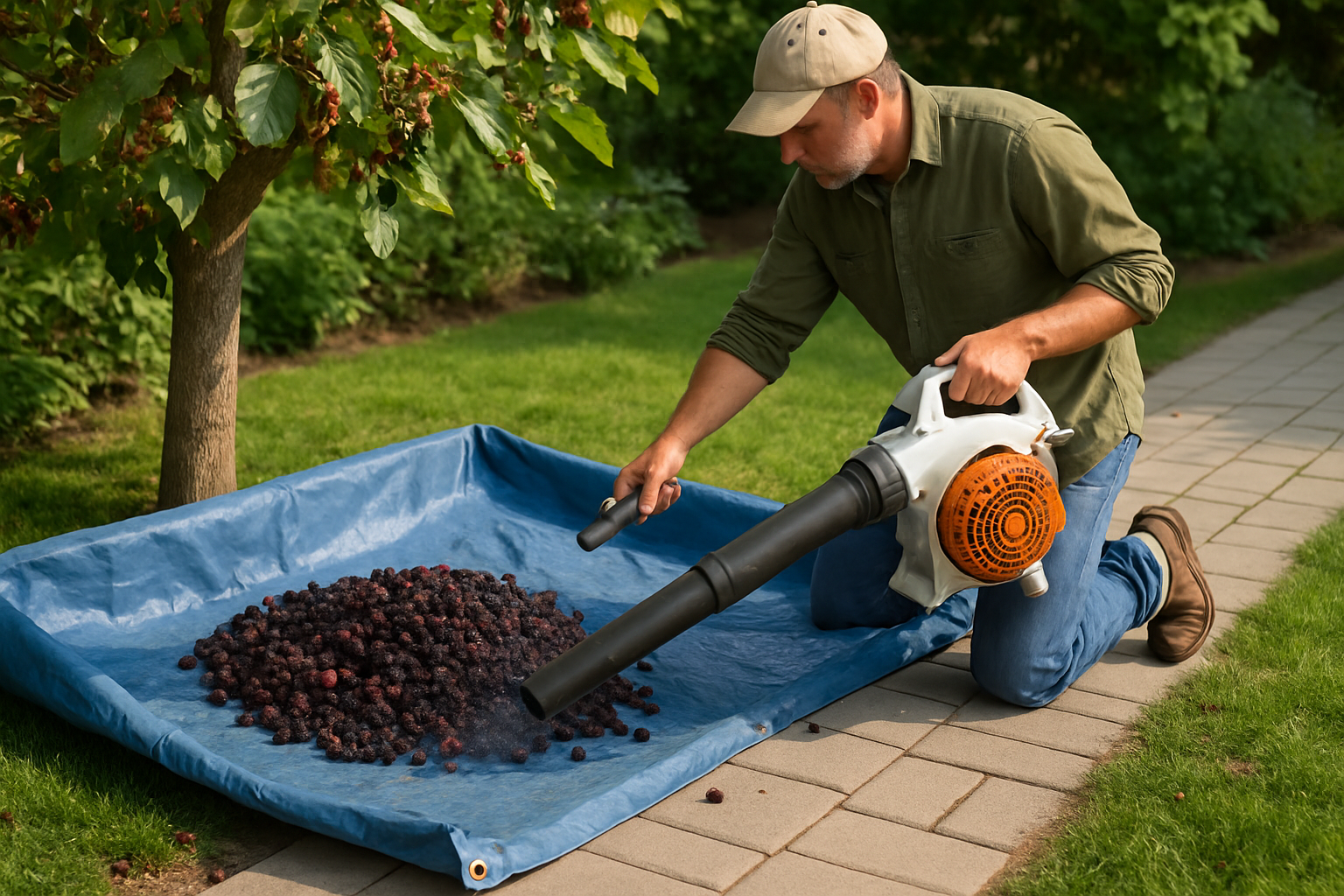 Managing Fallen Mulberries in Garden Beds: Solutions for the Staining Nightmare
