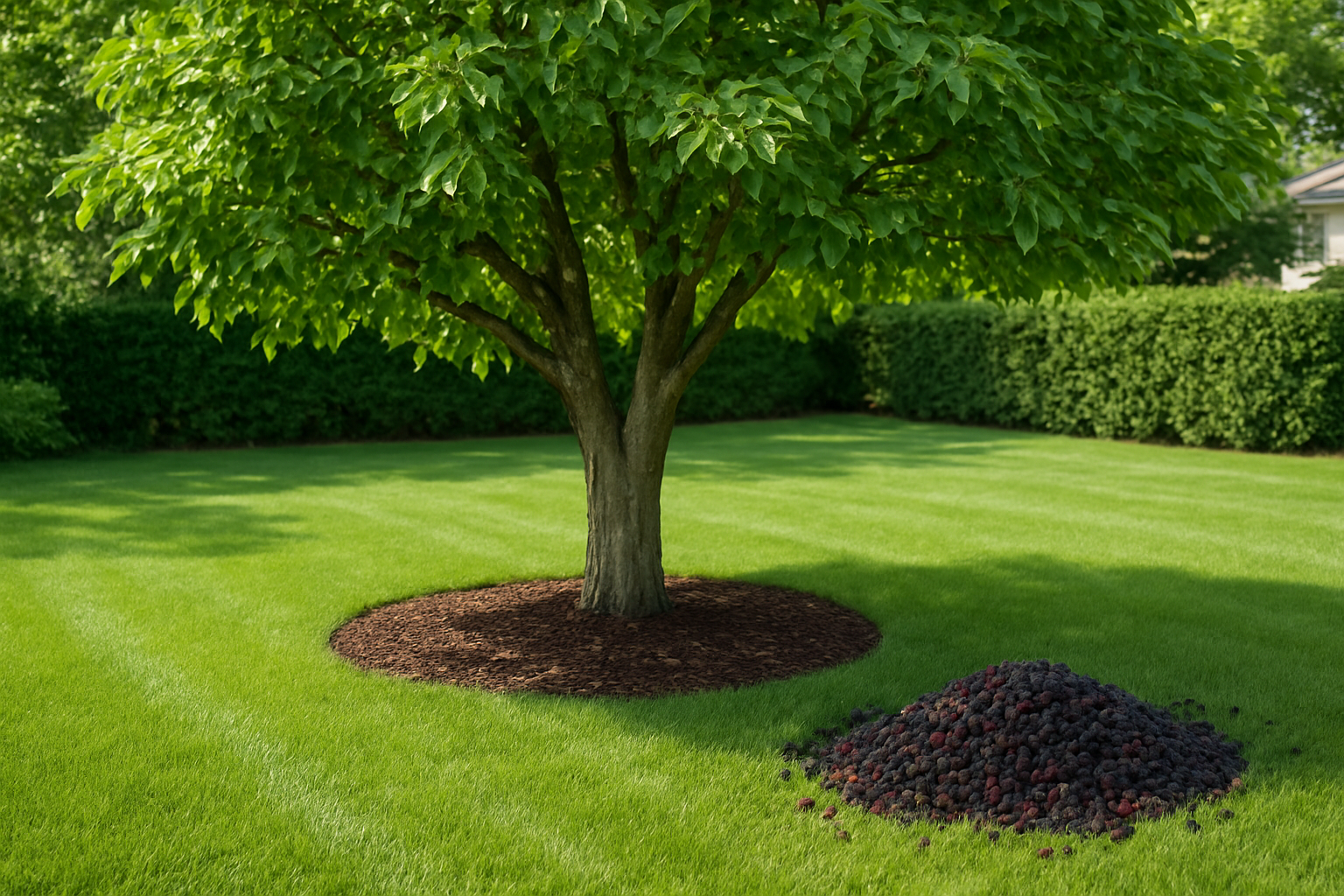 Mulberry Trees and Lawn: How to Keep Both Happy and Avoid the Berry Stain War