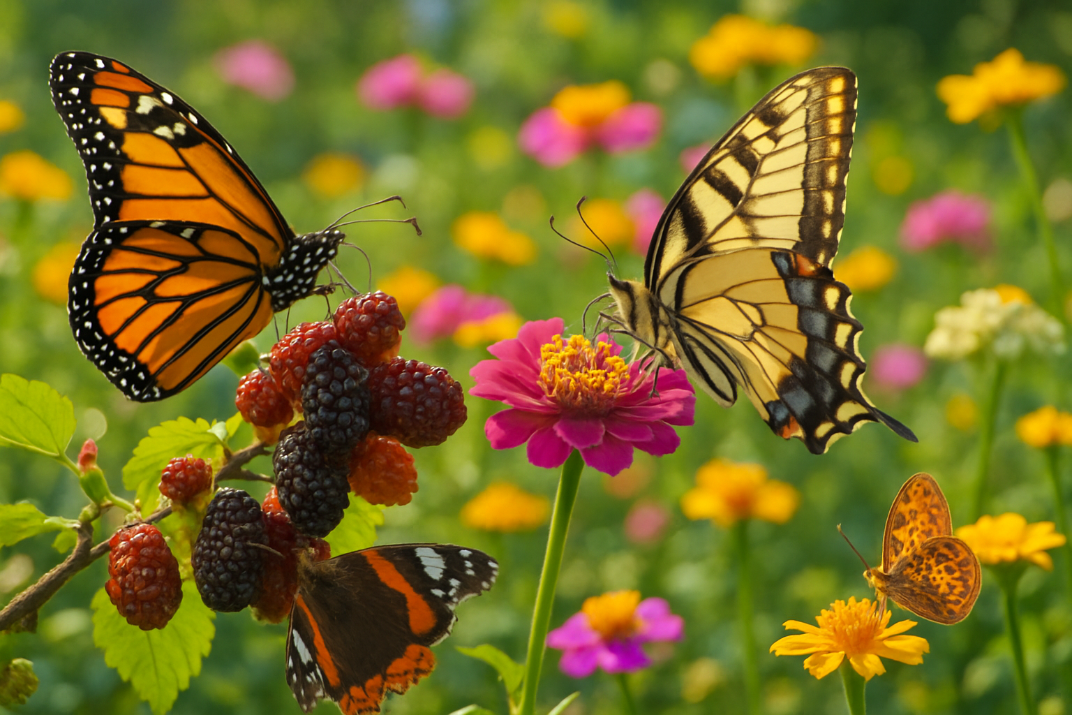 Mulberry Trees for Butterflies and Pollinators: What I Discovered in My Garden