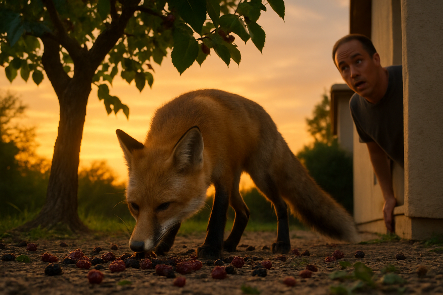 The Fox That Ate My Mulberries: Unexpected Wildlife and What It Taught Me