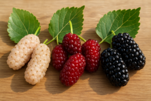 When to Harvest White vs Red vs Black Mulberries: They’re Not All the Same