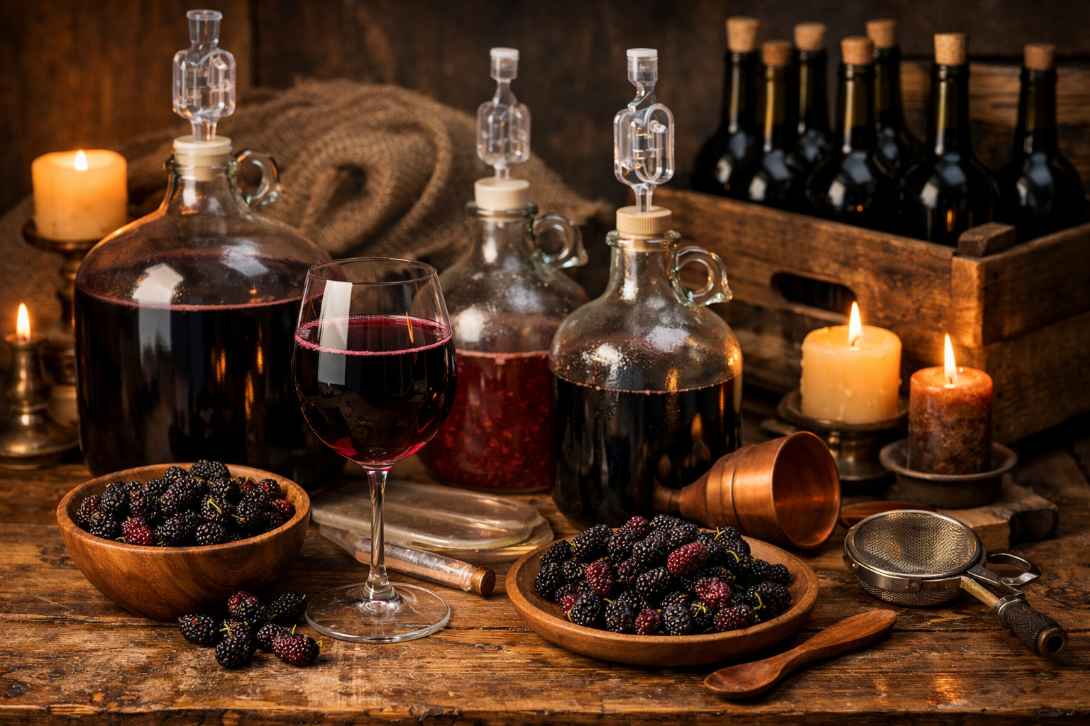 Best Home Wine Making Kits for Beginners: What I Actually Use for My Mulberry Wine — image 1