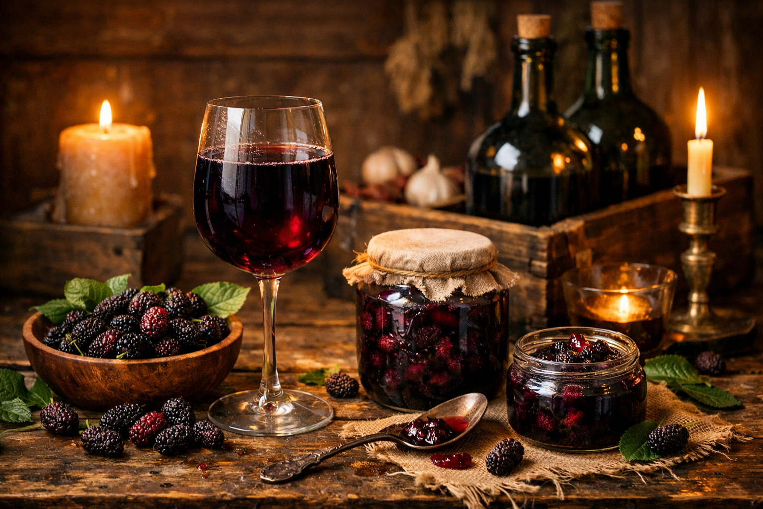 Fermented Mulberry Preserves: A Beginner Guide to Lacto-Fermentation with Mulberries — image 1