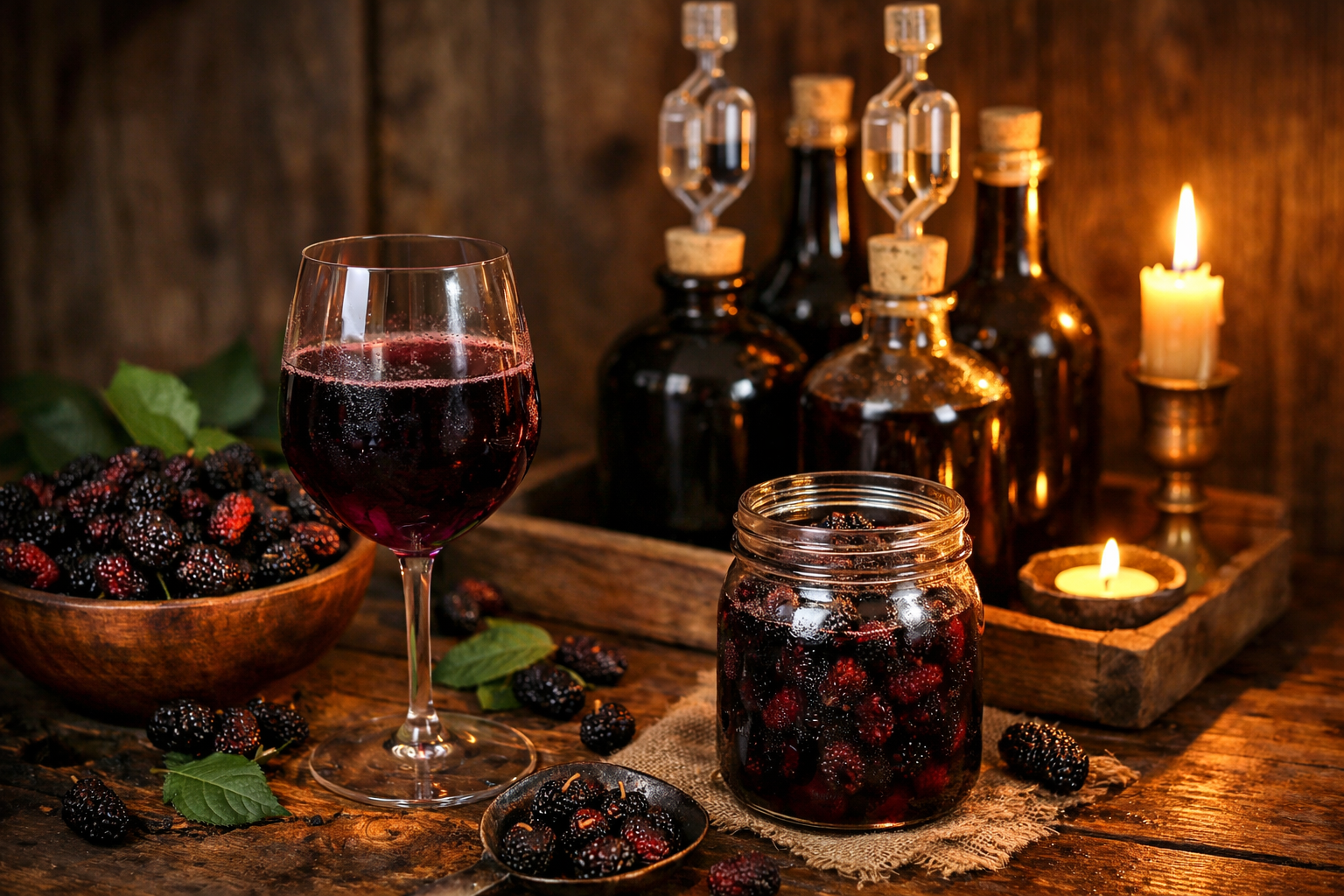 Fermented Mulberry Preserves: A Beginner Guide to Lacto-Fermentation with Mulberries — image 3