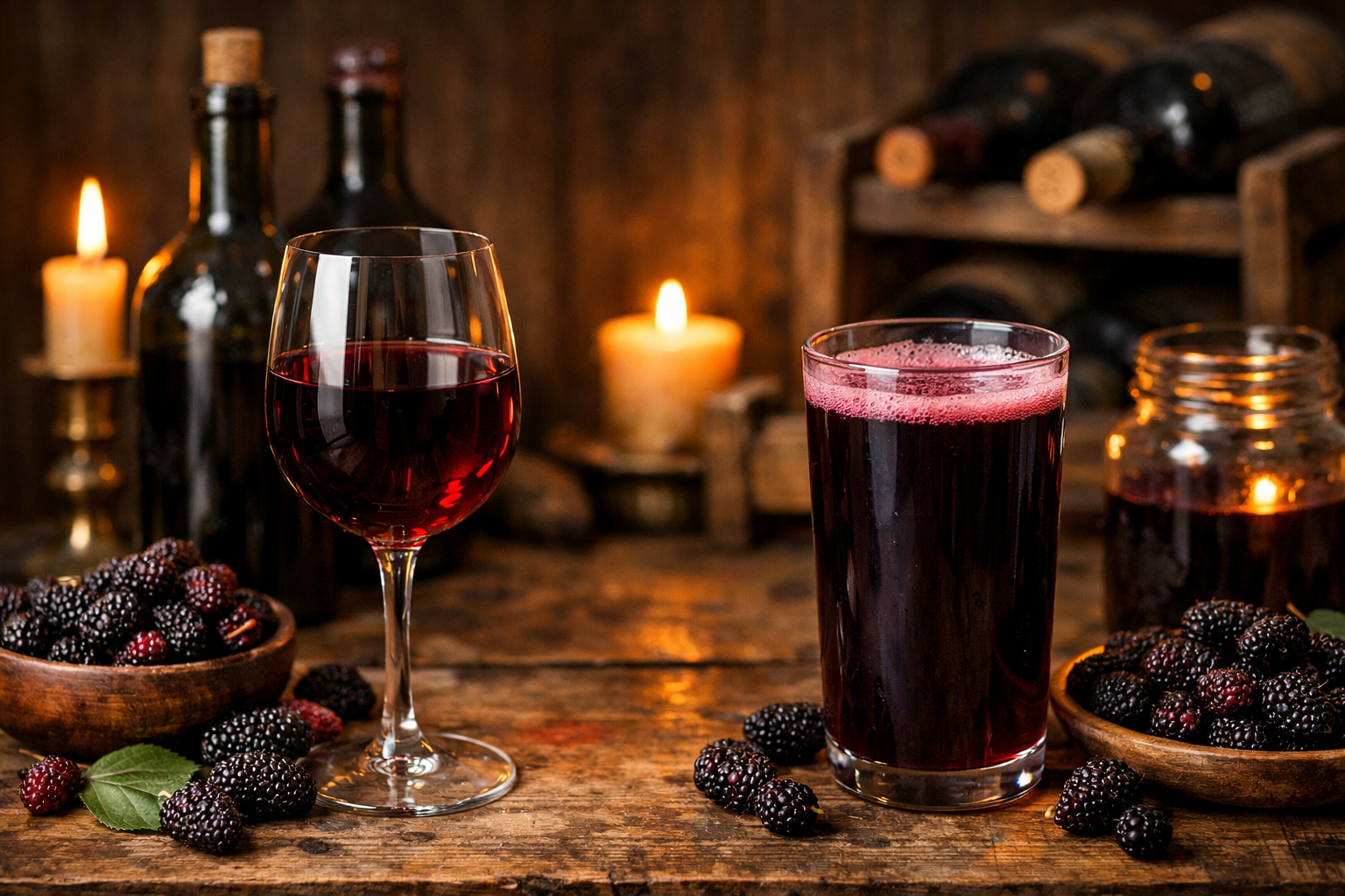 Mulberry Wine vs Mulberry Juice: Why Fermentation Transforms the Flavor Completely — image 3