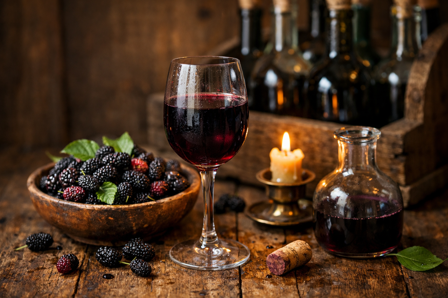 Mulberry Wine vs Mulberry Juice: Why Fermentation Transforms the Flavor Completely — image 4