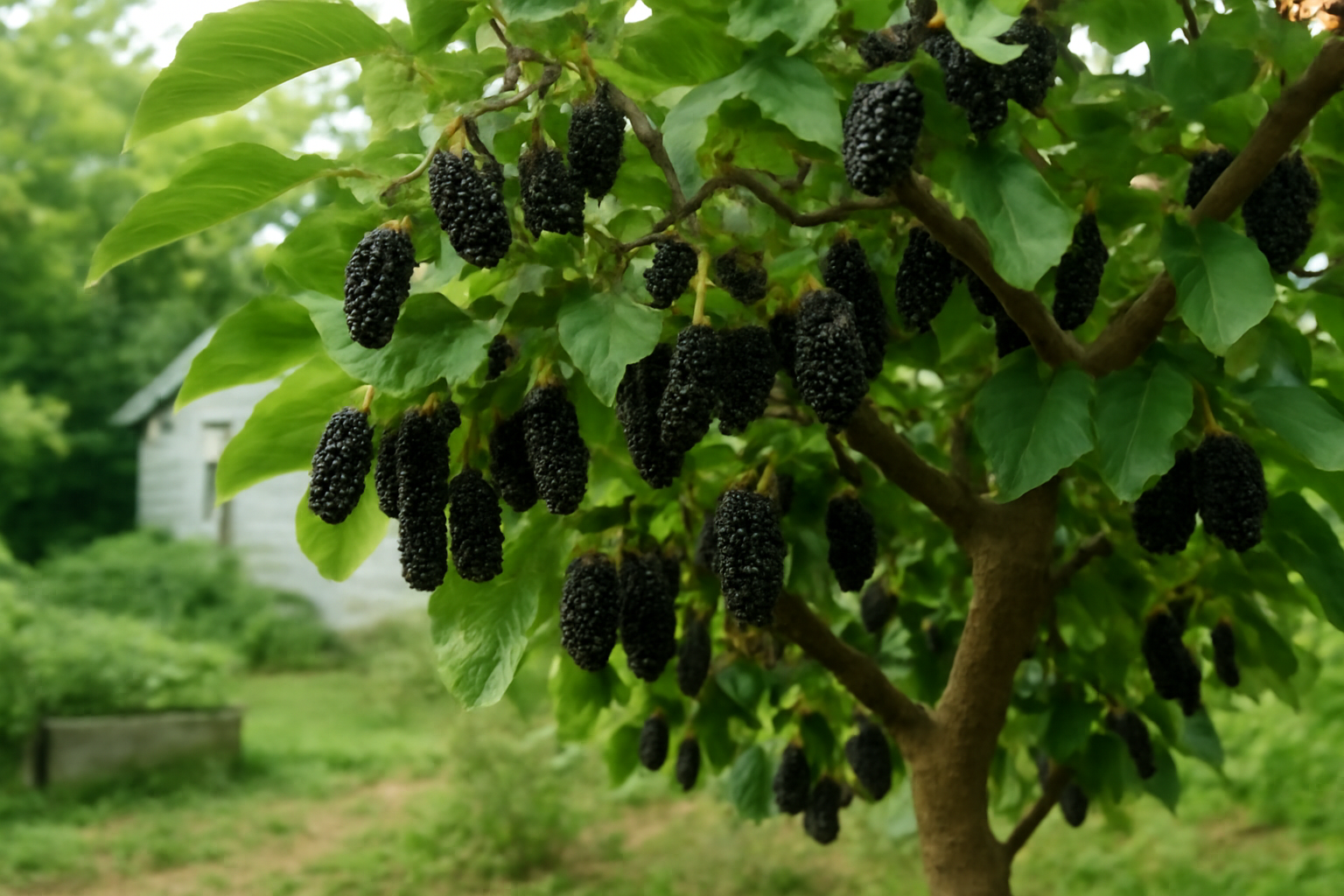 Why I Now Grow Three Different Mulberry Varieties (What Each One Is For)