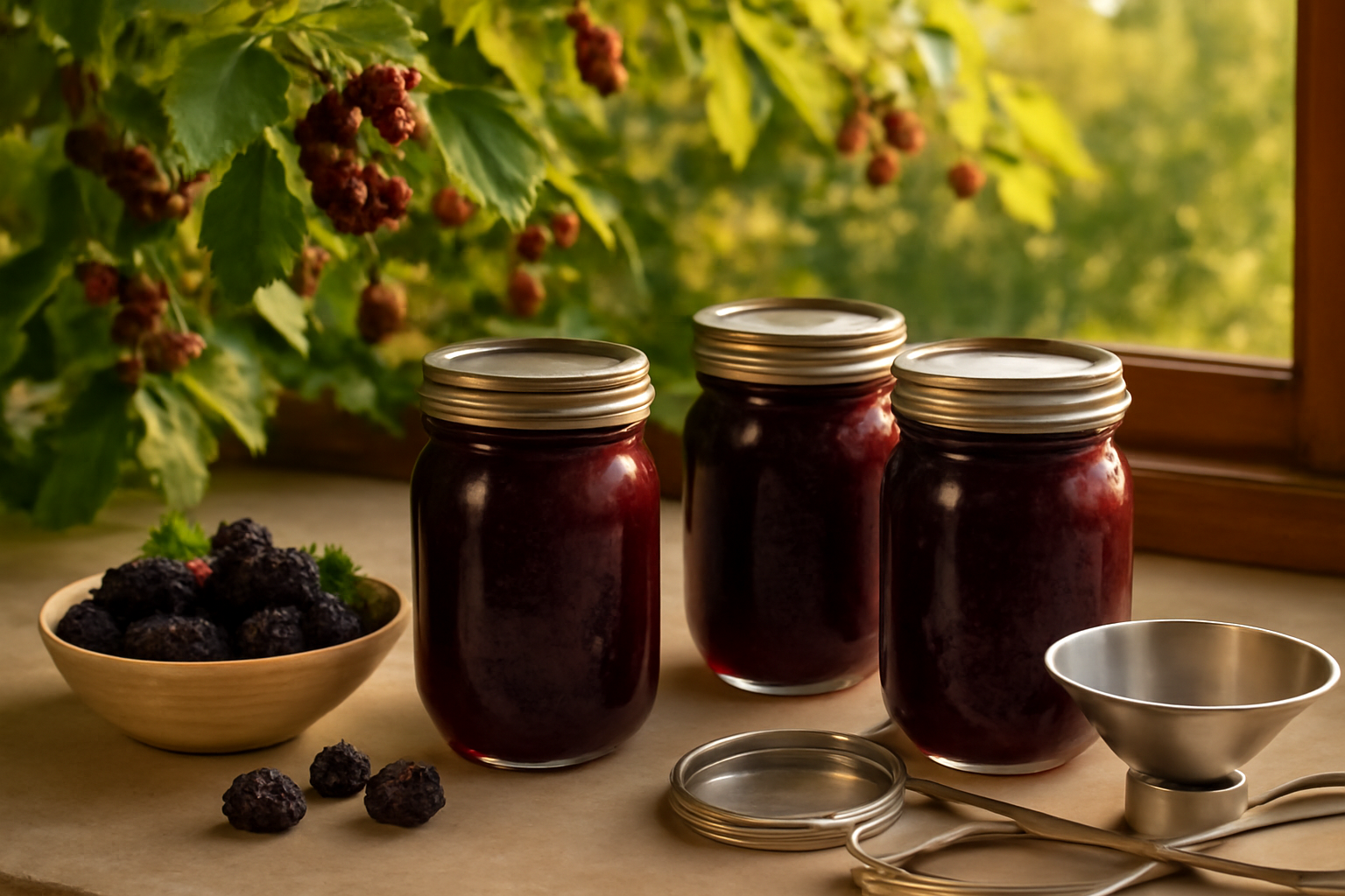 I Made Mulberry Jam With a Ball Canning Kit for the First Time: Complete Review