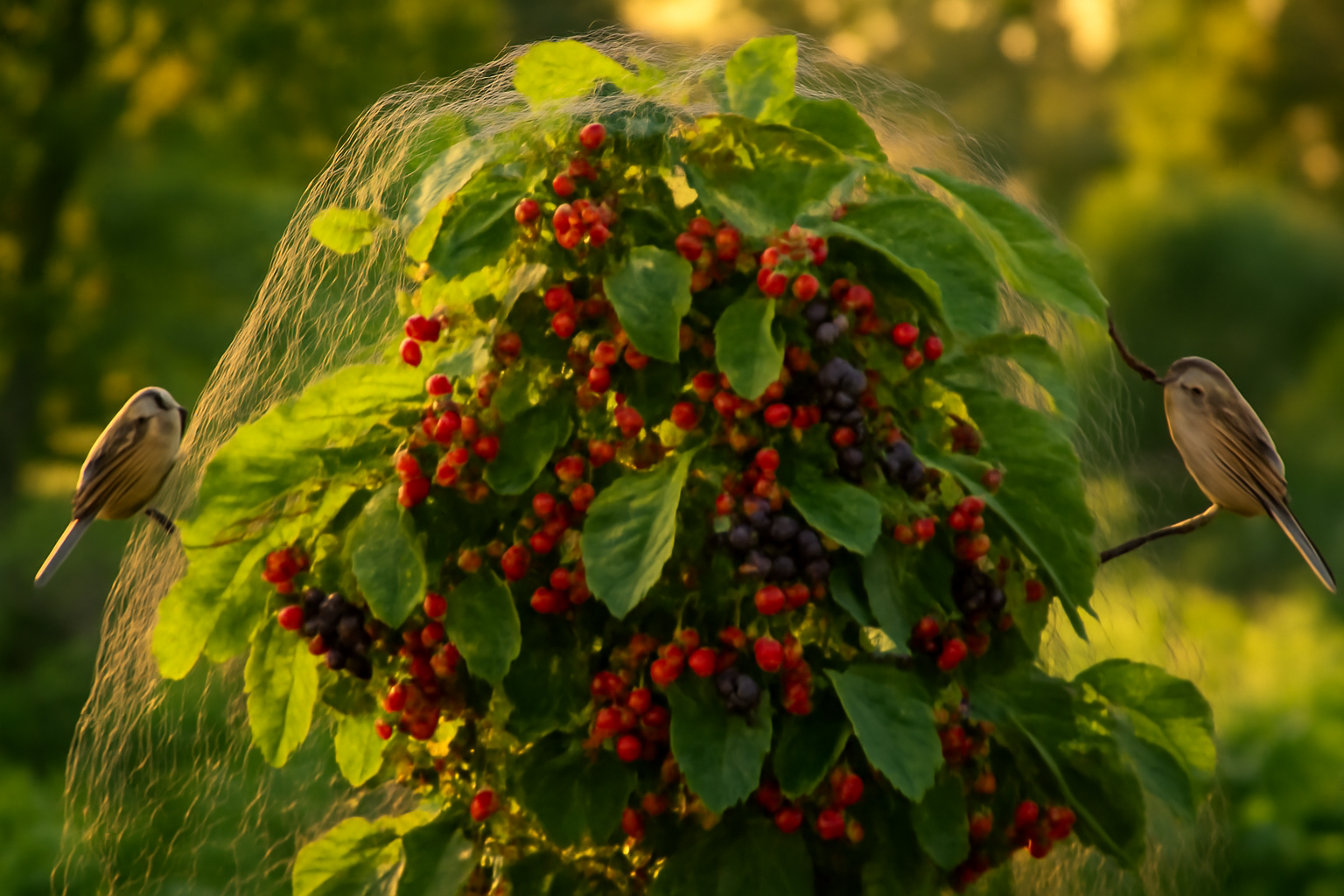 The Bird Netting That Actually Protected My Mulberry Harvest This Year