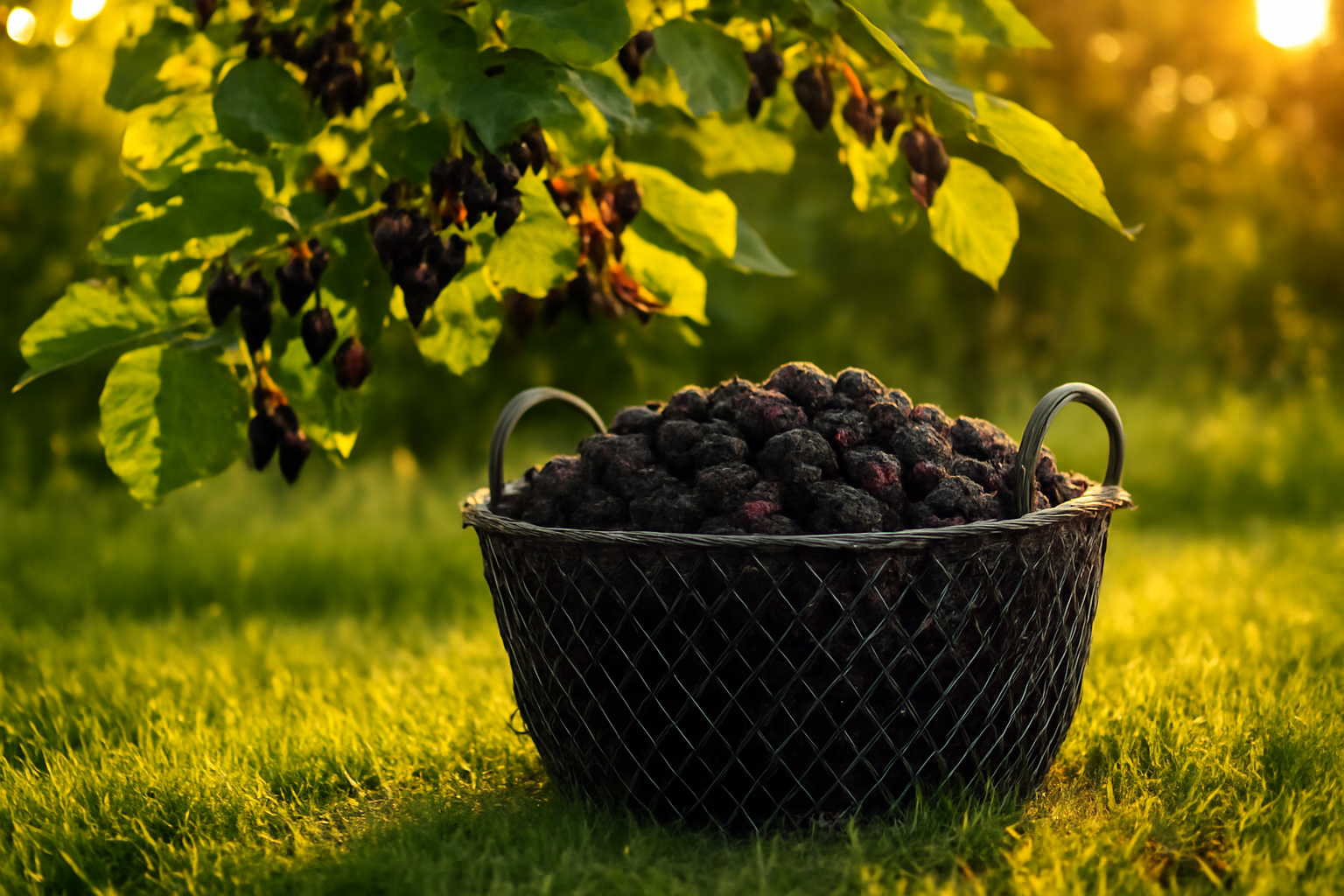 The Harvest Basket That Handles 20 Pounds of Mulberries Without Crushing Them