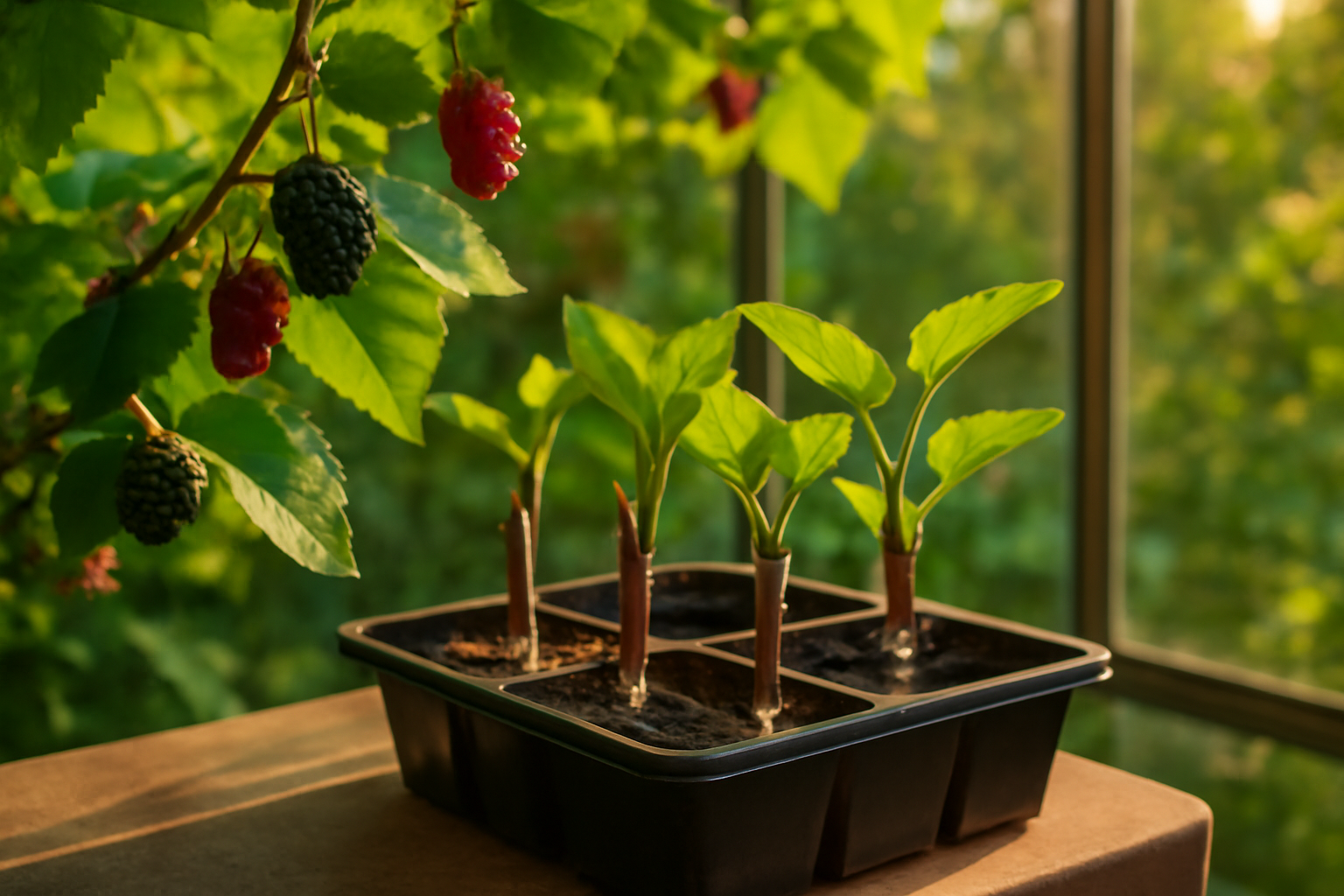 The Hormex Rooting Powder That Made My Mulberry Cuttings Actually Root