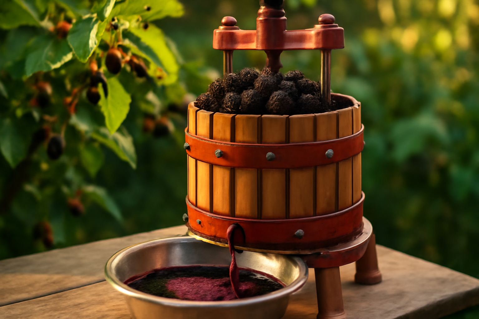 I Pressed Mulberry Juice With a SQUEEZE Master Fruit Press: 3 Gallons Per Batch