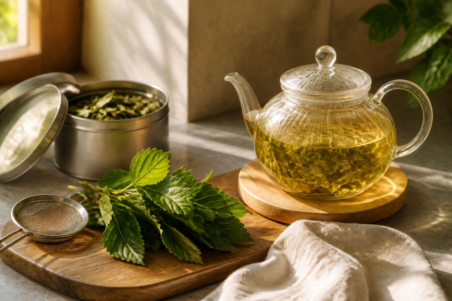 How to Make Mulberry Leaf Tea from Fresh Leaves (and How to Dry Your Own)